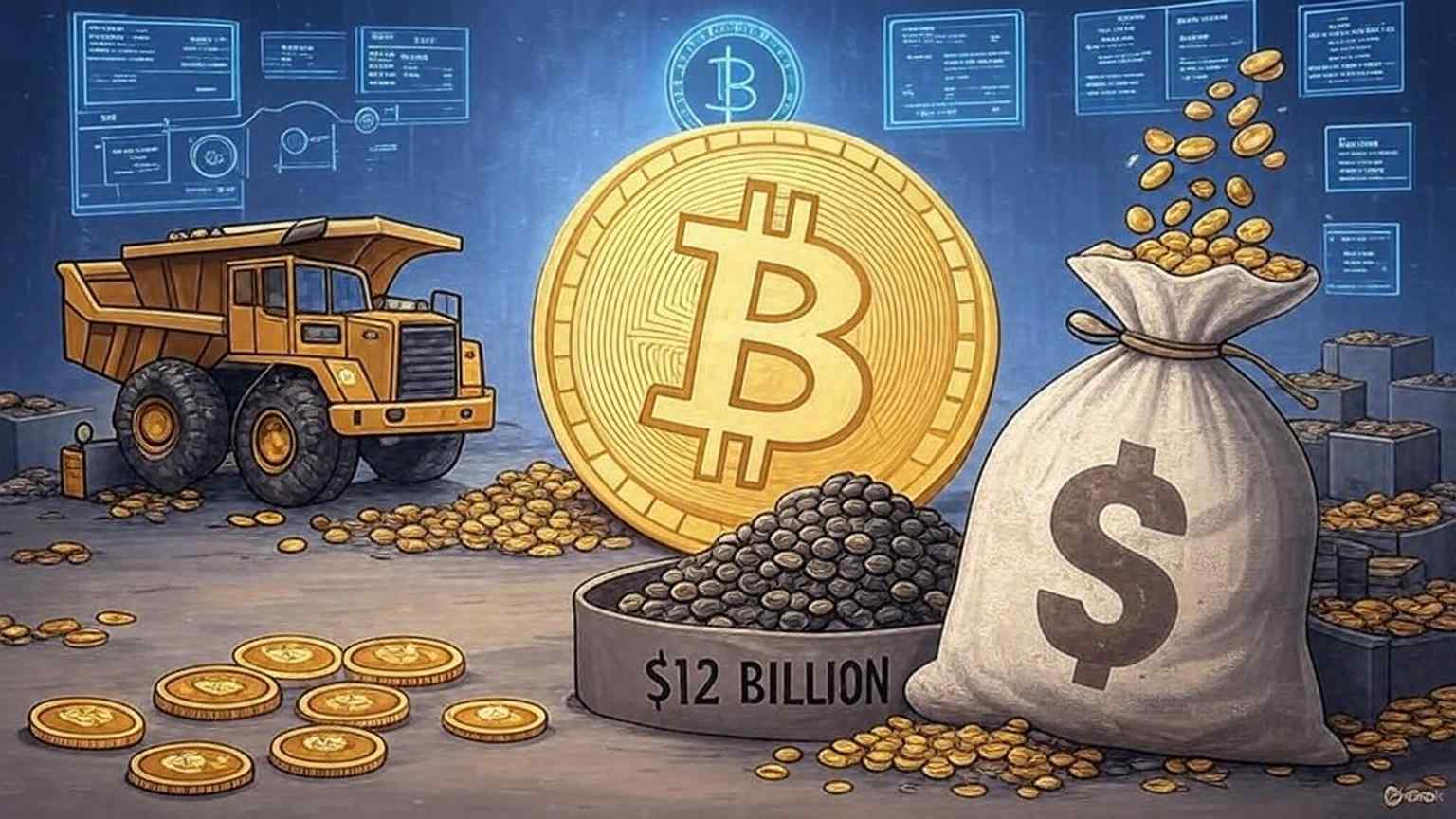 Mining stocks drop 12 billion in market